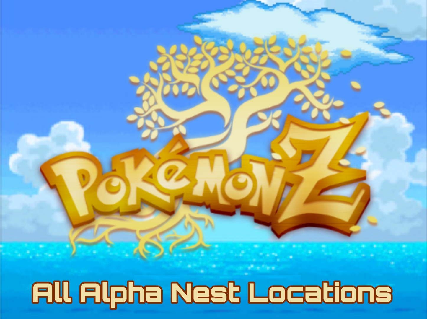 Pokemon Z ALPHA NESTS LOCATIONS