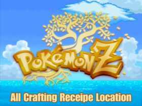 Pokemon Z All Crafting Recipe Locations