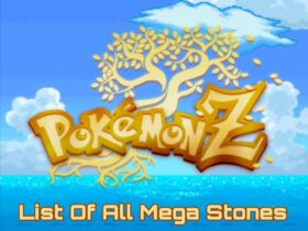 Pokemon Z List of All Mega Stones